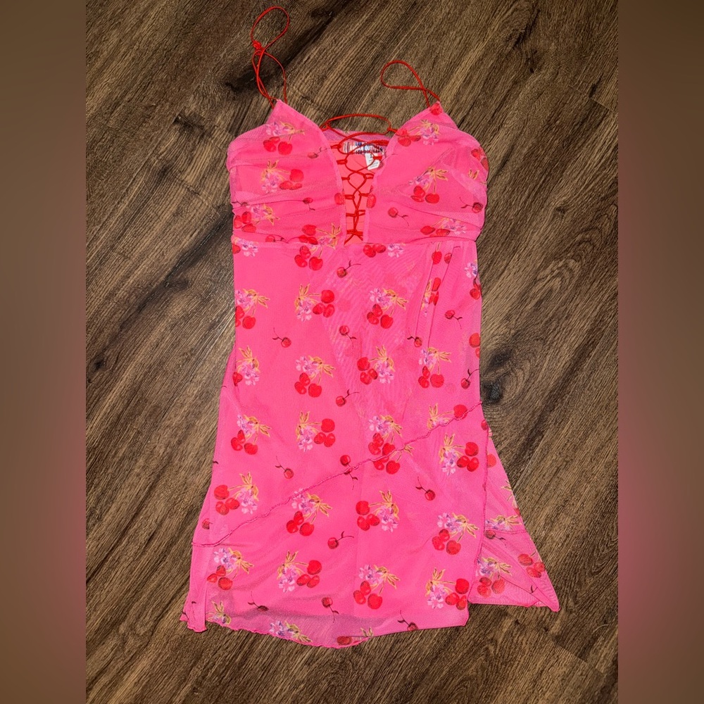 Urban Outfitters Cherry Mini Dress